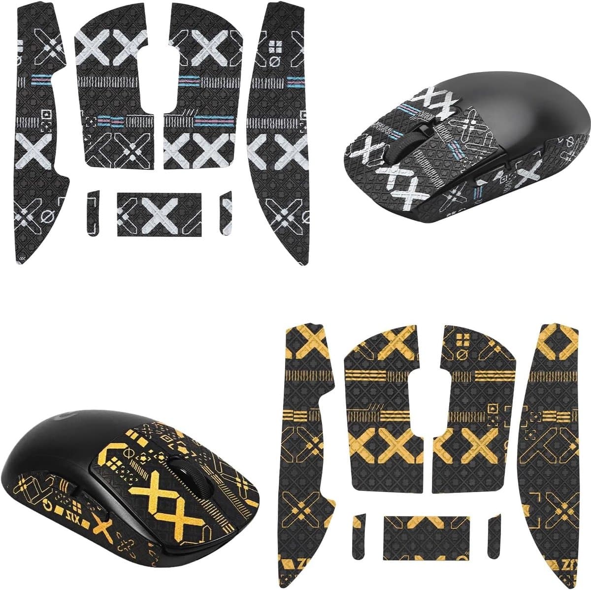 Ergonomische Grip Tape voor Gaming Muis, Zweetabsorberend, Ultra-dun en Zelfklevend, Ideaal voor Verbeterde Controle en Comfort tijdens het Spelen