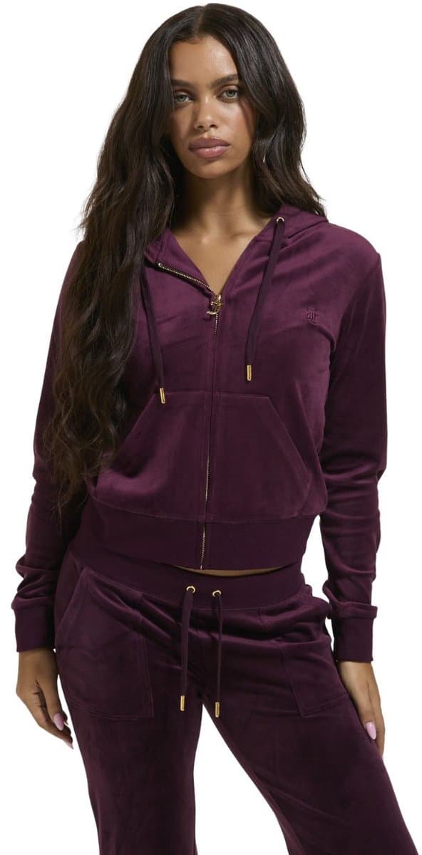Juicy Couture Juicy Couture Robertson Hoodie Gold - Maat XS
