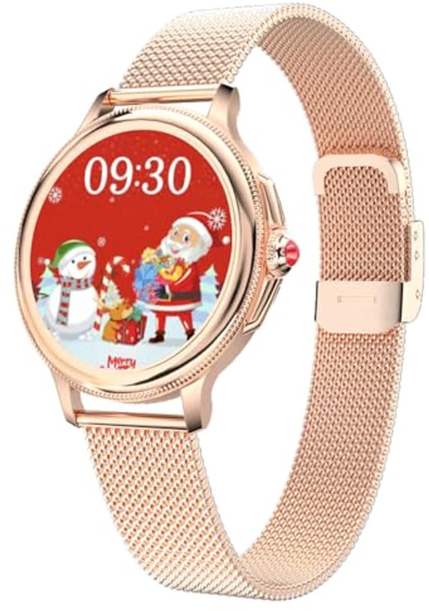 Smartwatch voor dames met IP68 waterdichte functie en fitnessmonitoring