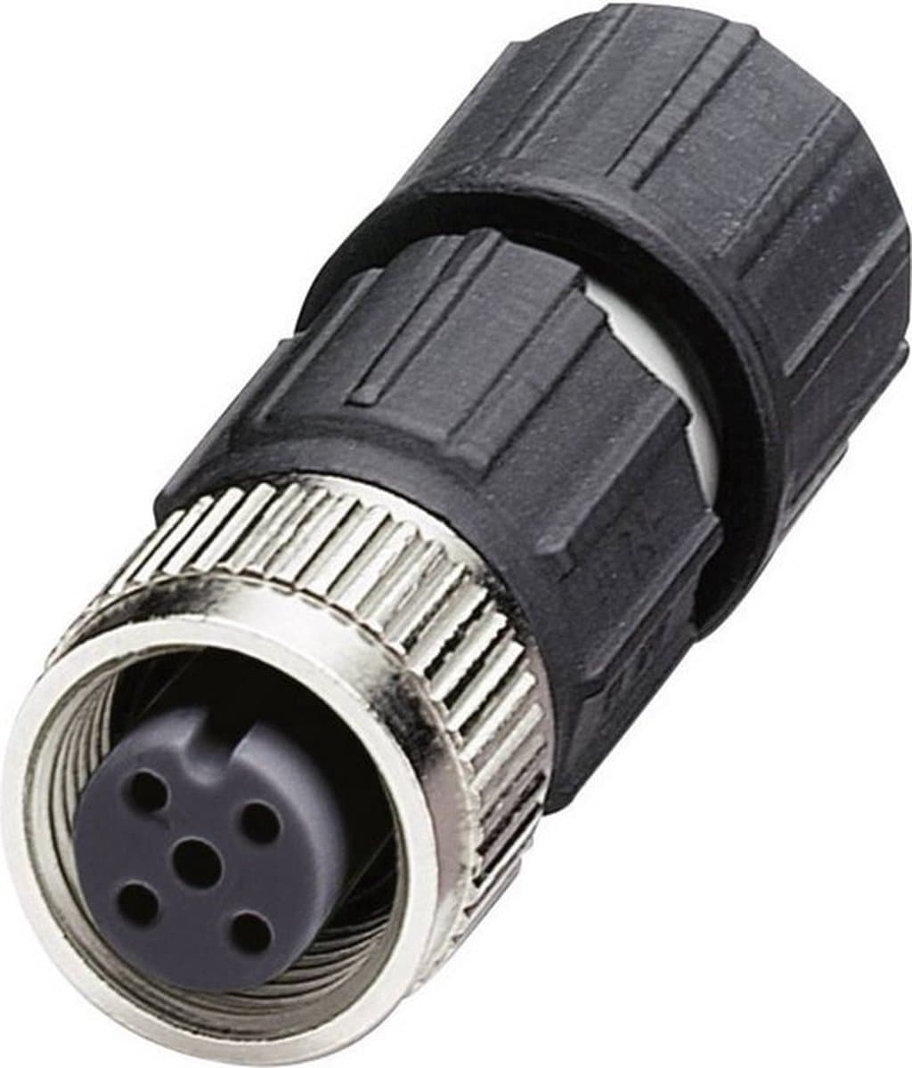 Phoenix Contact 1641688 Sensor/actuator connector, niet geassembleerd M12 Aantal polen: 4 Bus, recht 1 stuk(s)