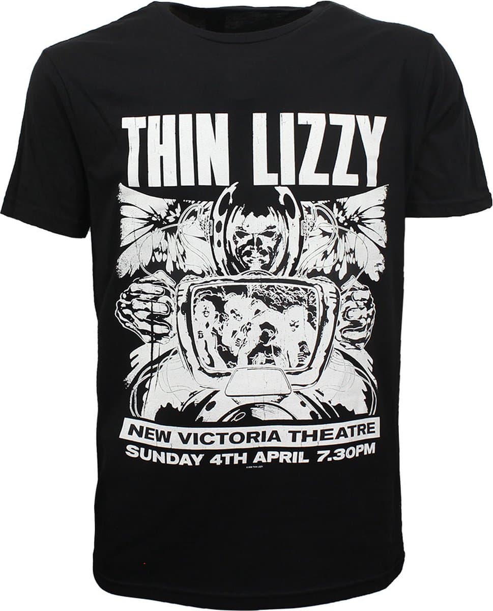 Thin Lizzy Jailbreak Show Flyer T-Shirt - Officiële Merchandise - L