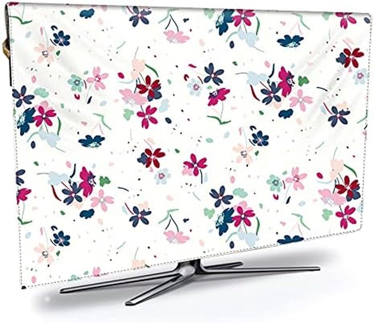 TV Hoes Buiten - Waterdichte TV Beschermer - TV Beschermen - Dubbele Stevige Stiksels - 55 inch - Lichtgroen