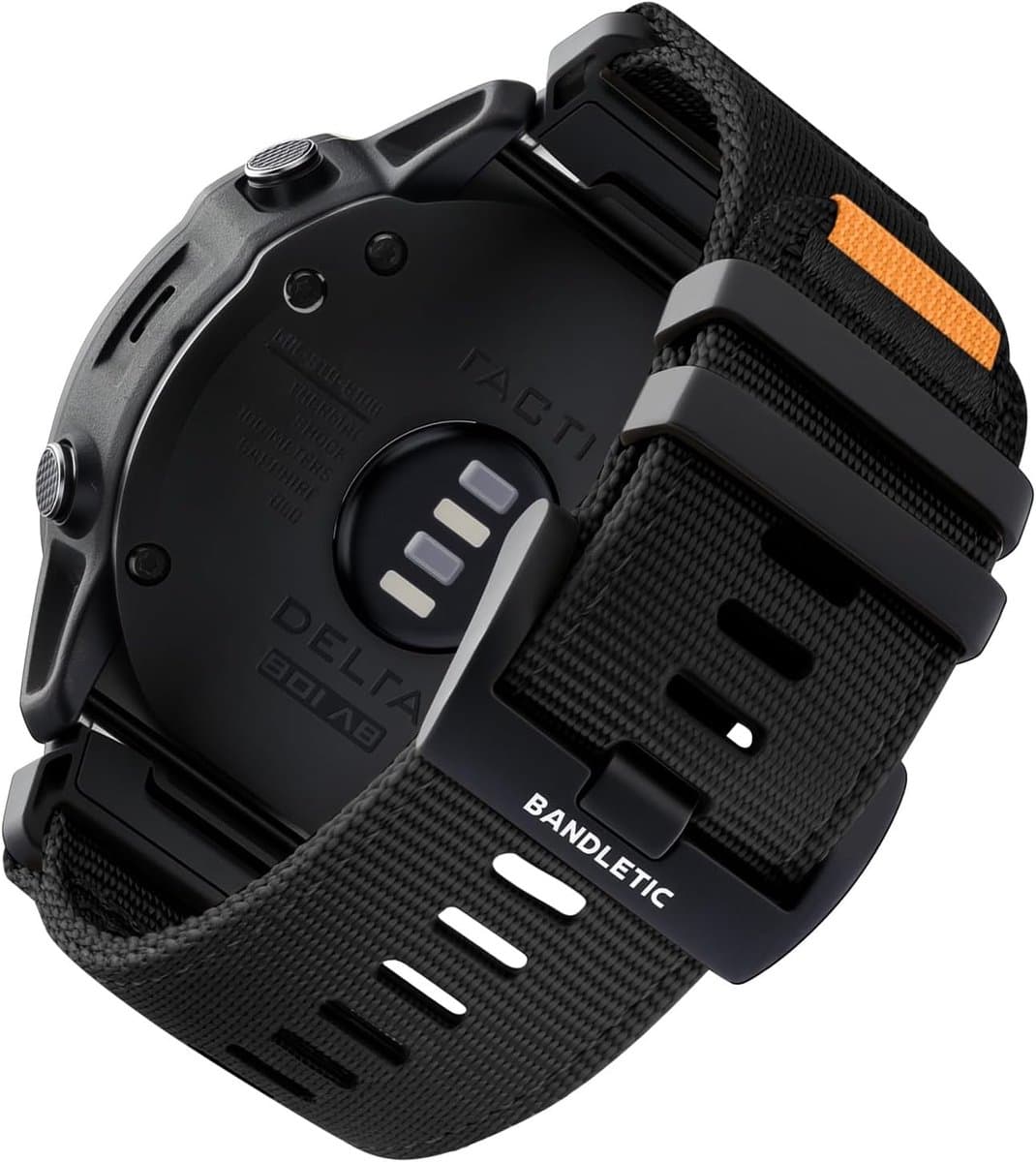 Sportband 26mm - Nylon Militair - QuickFit - Geschikt voor Garmin Fenix en Instinct - ShopVlot