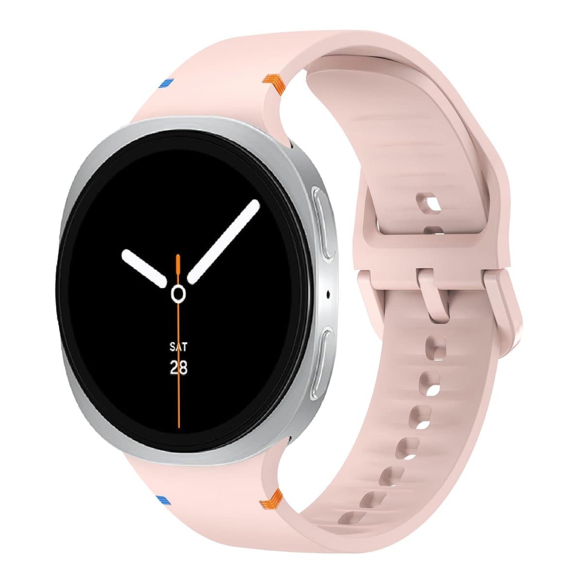 Dailygoods- Horlogeband Verstelbaar 22 mm - Nylon Polsband - Compatibel met Huawei Watch 3 Pro/Galaxy Watch 8 - Sport/Comfort - Perfecte Pasvorm - Smartwatchband