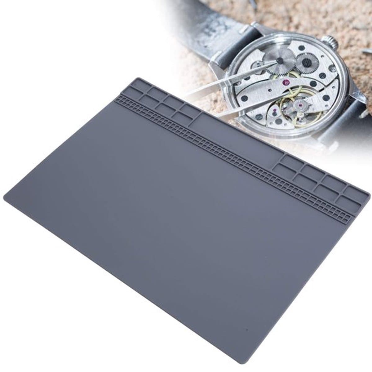 Store_8 - Horloge Reparatie Pad - Siliconen Horloge Mat - Duurzaam en Flexibel