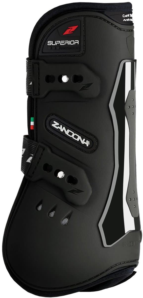 Zandona Superior Air Peesbeschermers Black Black Pony