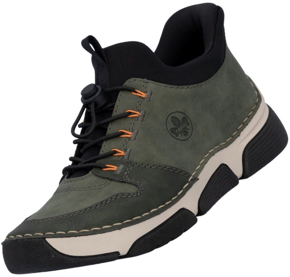 Rieker damesslippers, groen