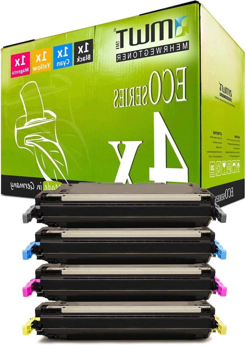 Compatibele Toners - Toner Cartridges - Kleurenprinten - Hoge Capaciteit - 4 Stuks - Zwart Cyaan Magenta Geel