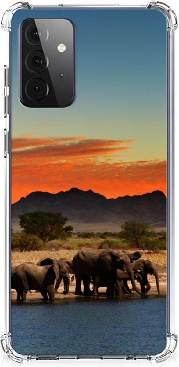 Samsung Galaxy A72 4G/5G Case Anti-shock Olifanten