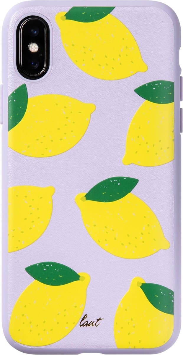 LAUT Tutti Frutti iPhone Xs Max Lemon