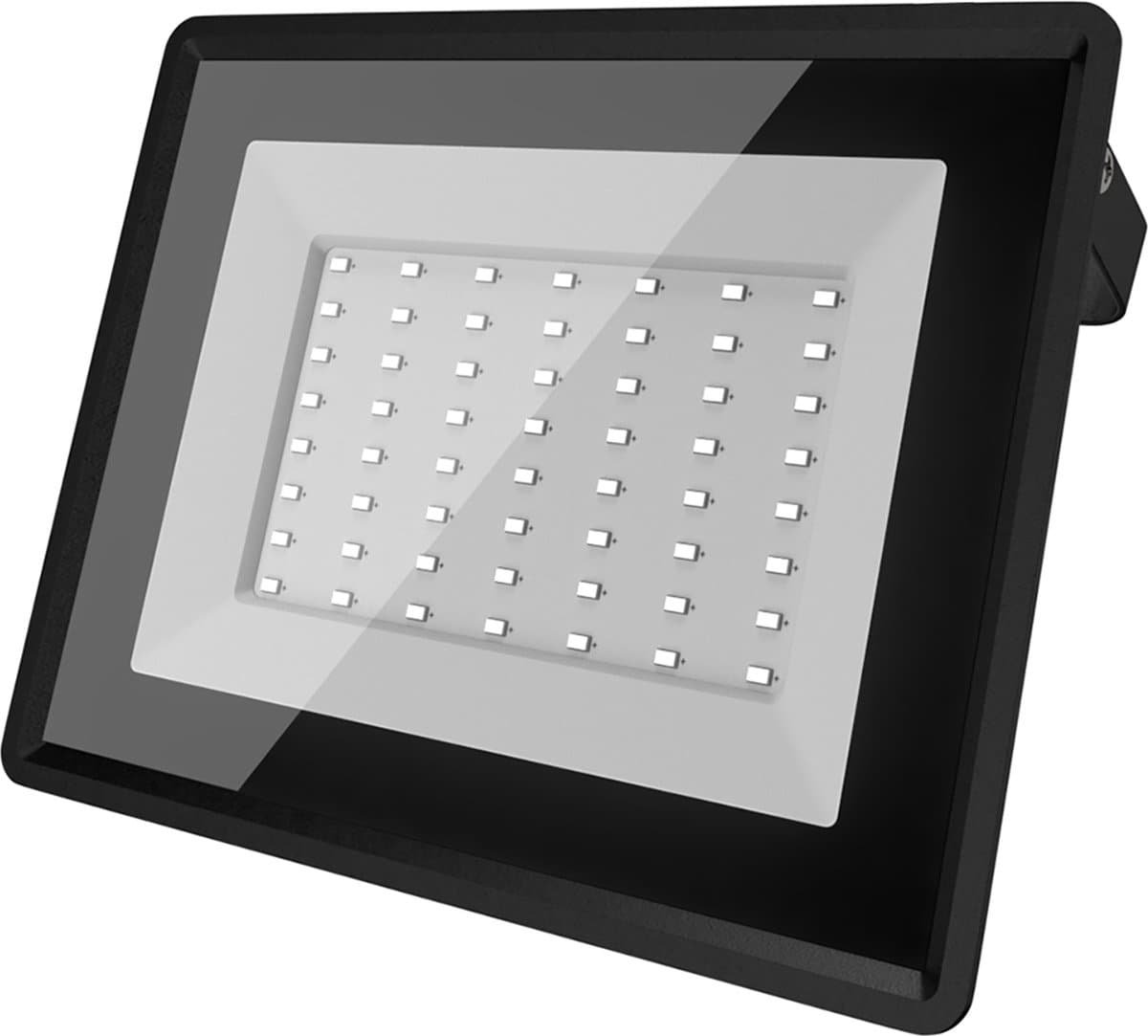 LED Breedstraler - Velvalux Glowlit - 50 Watt - Helder/Koud Wit 6500K - Waterdicht IP65 - Flikkervrij
