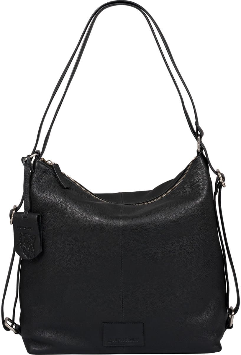 Burkely SOFT SKYLAR BACKPACK HOBO - Rugzak - Volwassenen - Zwart