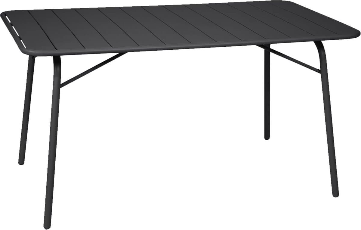 sweeek - Opklapbare tuintafel 6 plaatsen metaal - amélia
