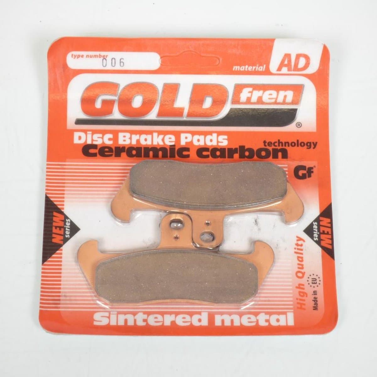 Plaquette de frein Gold Fren pour Moto Husqvarna 610 TC 1991 AVG Neuf