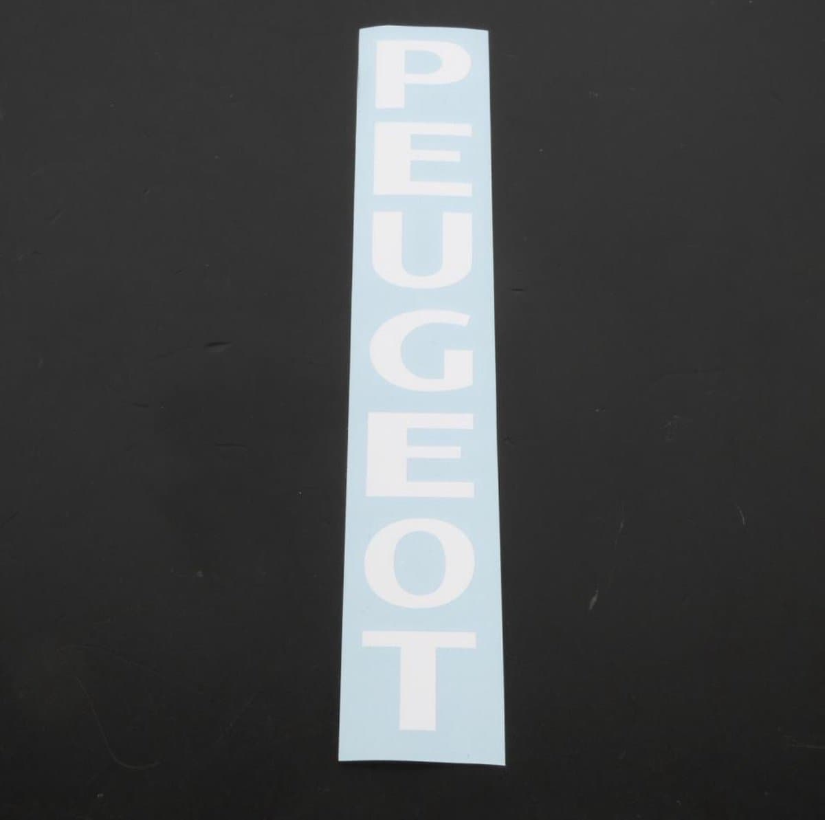 Autocollant stickers RSM pour Mobylette Peugeot 50 103 transfert blanc fourche Neuf