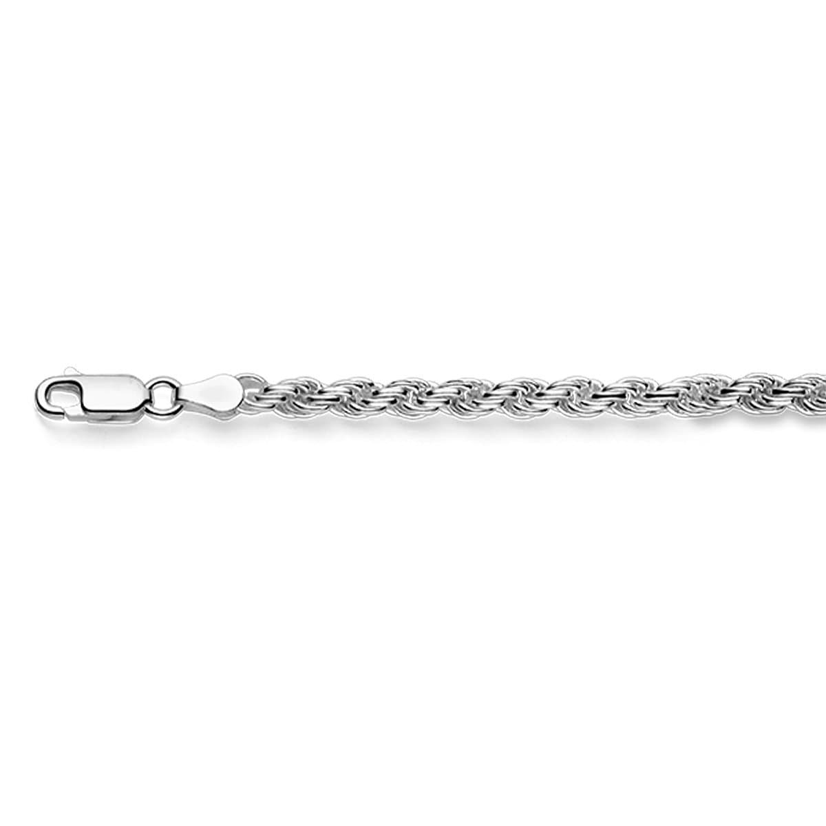 Zilver Wit Koord 4,0 mm 1002184