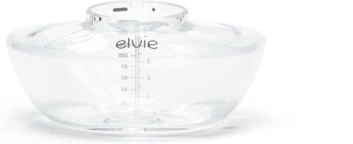 Elvie Pump  Moedermelkflesjes  Bewaarflesjes - BPA-vrij - 150ml - 3 Flessen & 3 Deksels