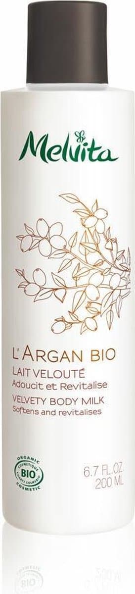Body Lotion L'Argan Bio Melvita Hydraterend (200 ml)