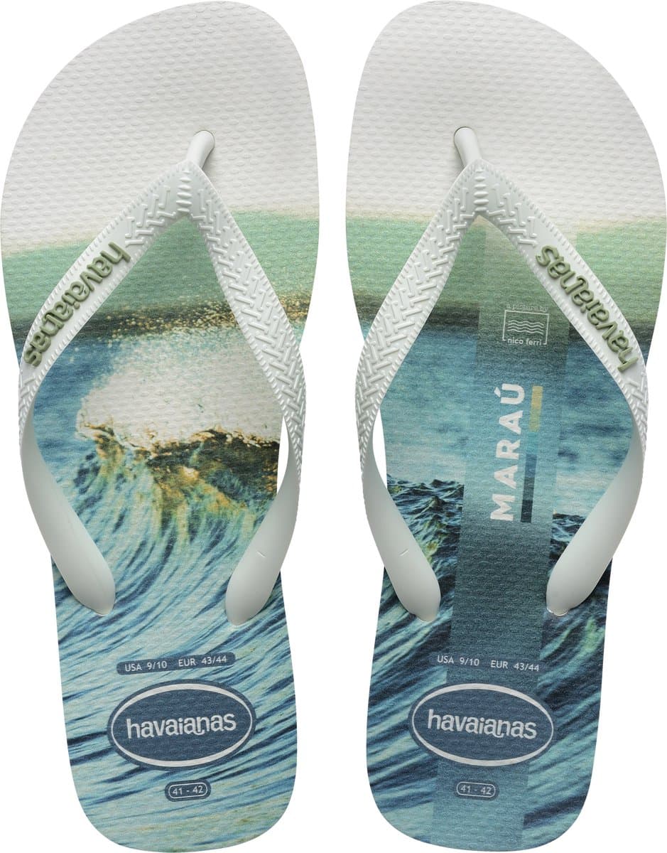 Havaianas HAV. TOP SURFER I Wit/Wit Heren Slippers - Wit/Wit