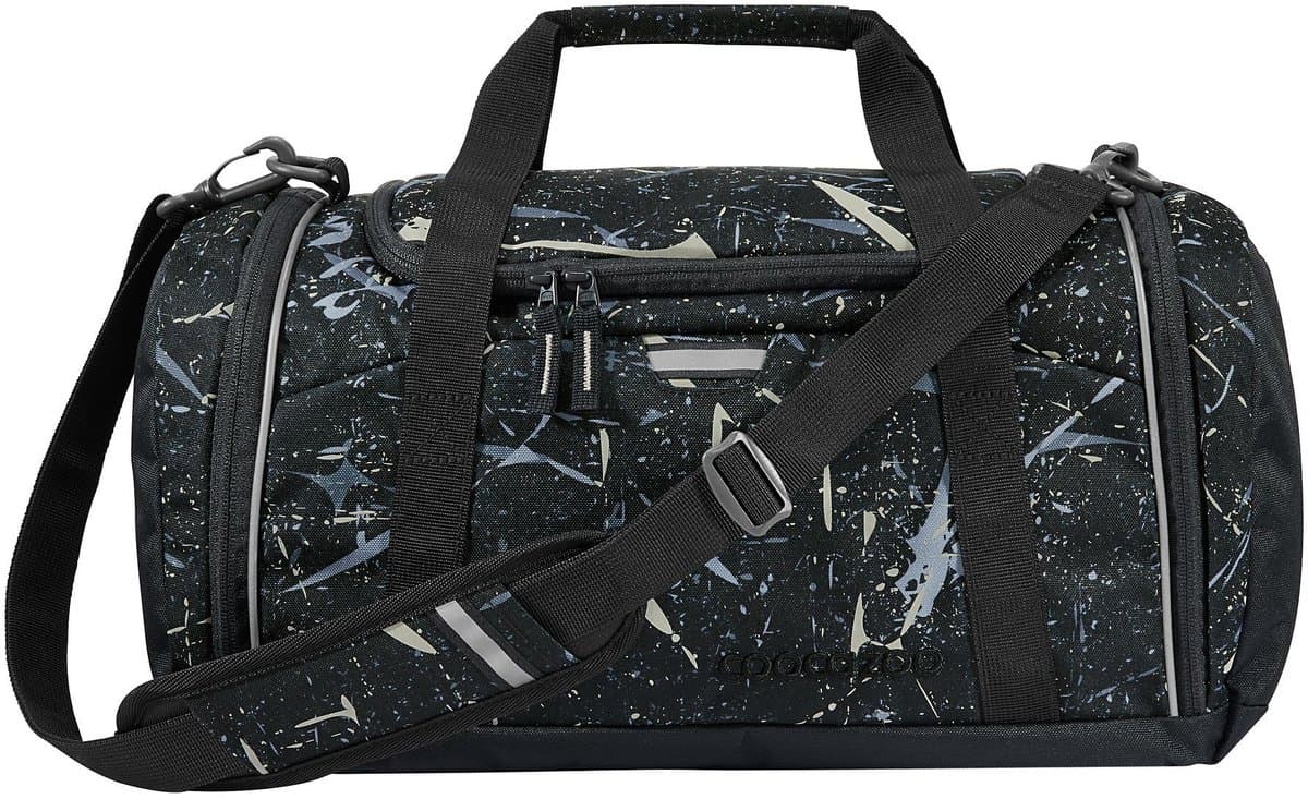 coocazoo Sporttas coocazoo Sports Bag Reflective Splash Zwart