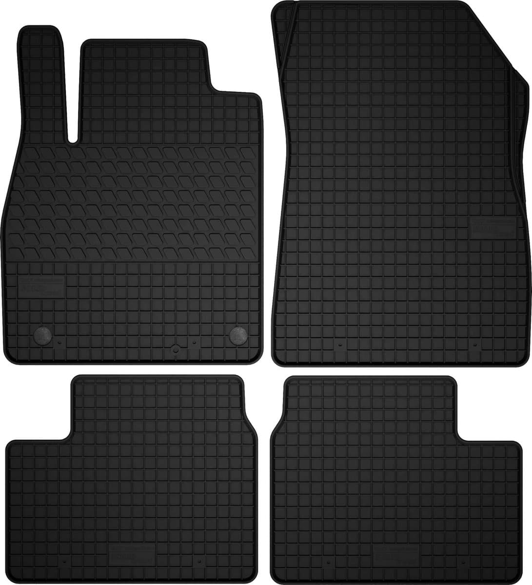 Wielganizator SolidTread - Auto Vloermatten - Nissan Micra K13 Hatchback - Volledig Aangepast - Zwart