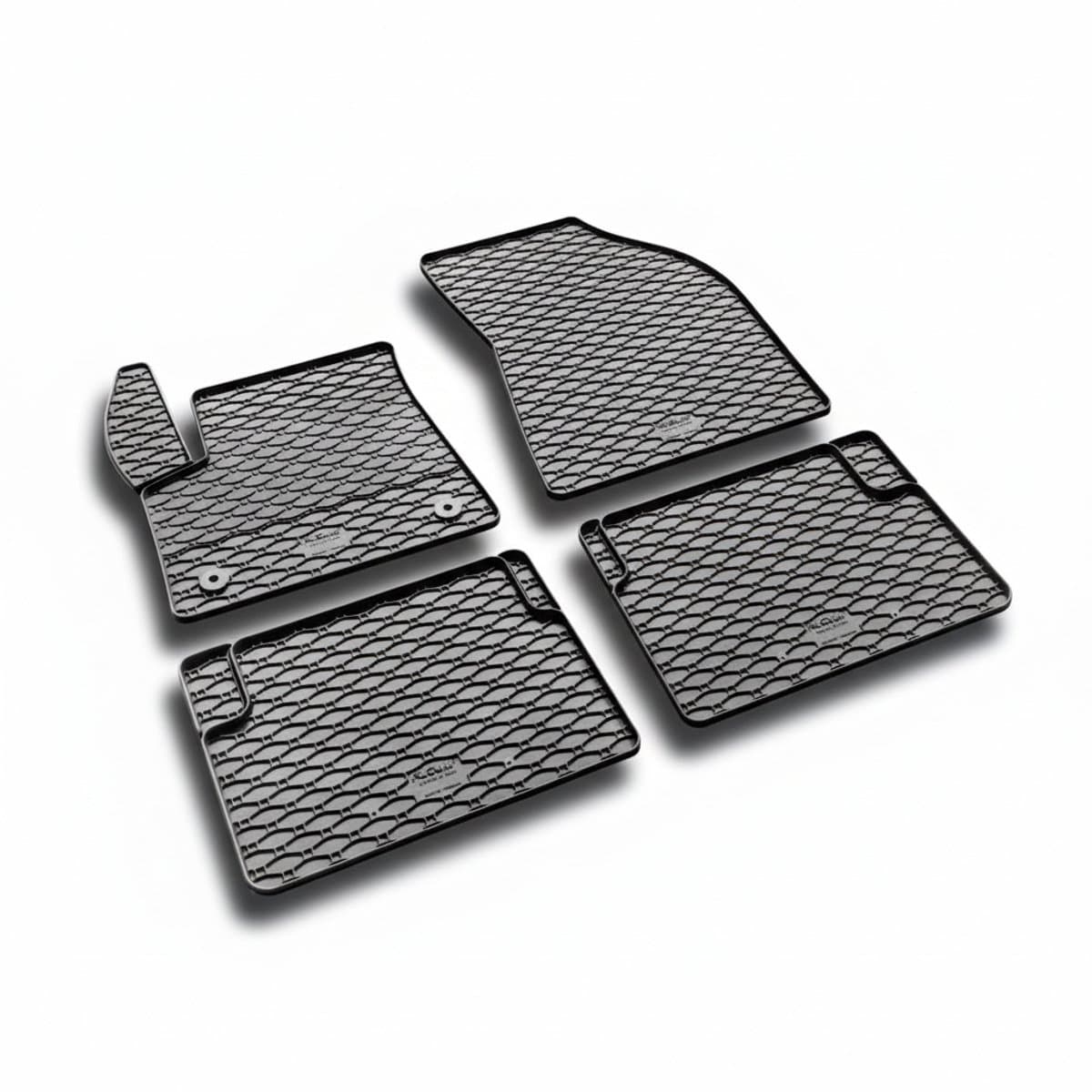 Automatten voor Citroen ë-C3, ë-C3 Aircross, Opel Frontera electric, Fiat Grande Panda electric (2025-heden) - 4-delig - Rubber