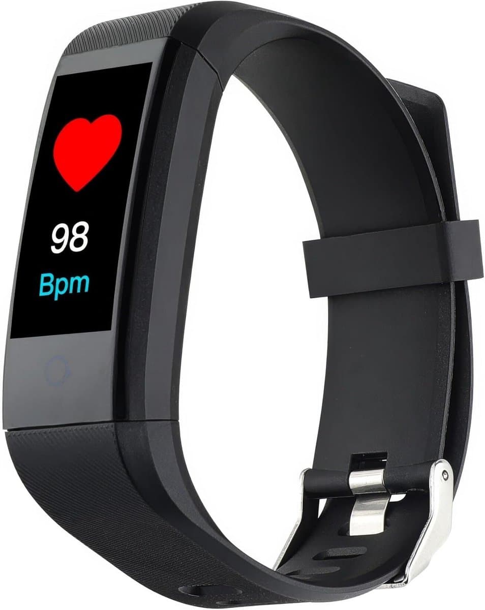 Fitness Tracker met Hartslagmeter en Stappenteller