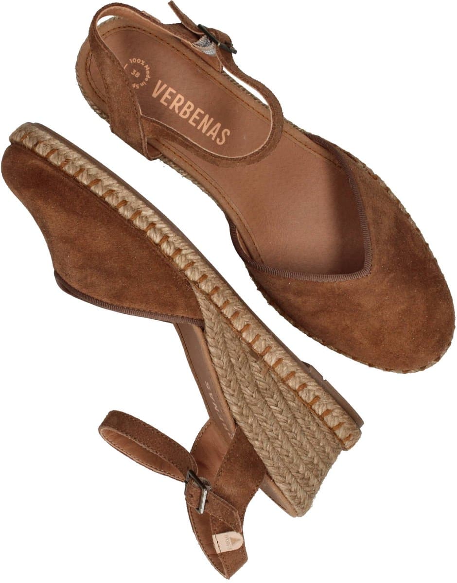 Verbenas Maggie Espadrilles - Dames - Bruin - Maat:40