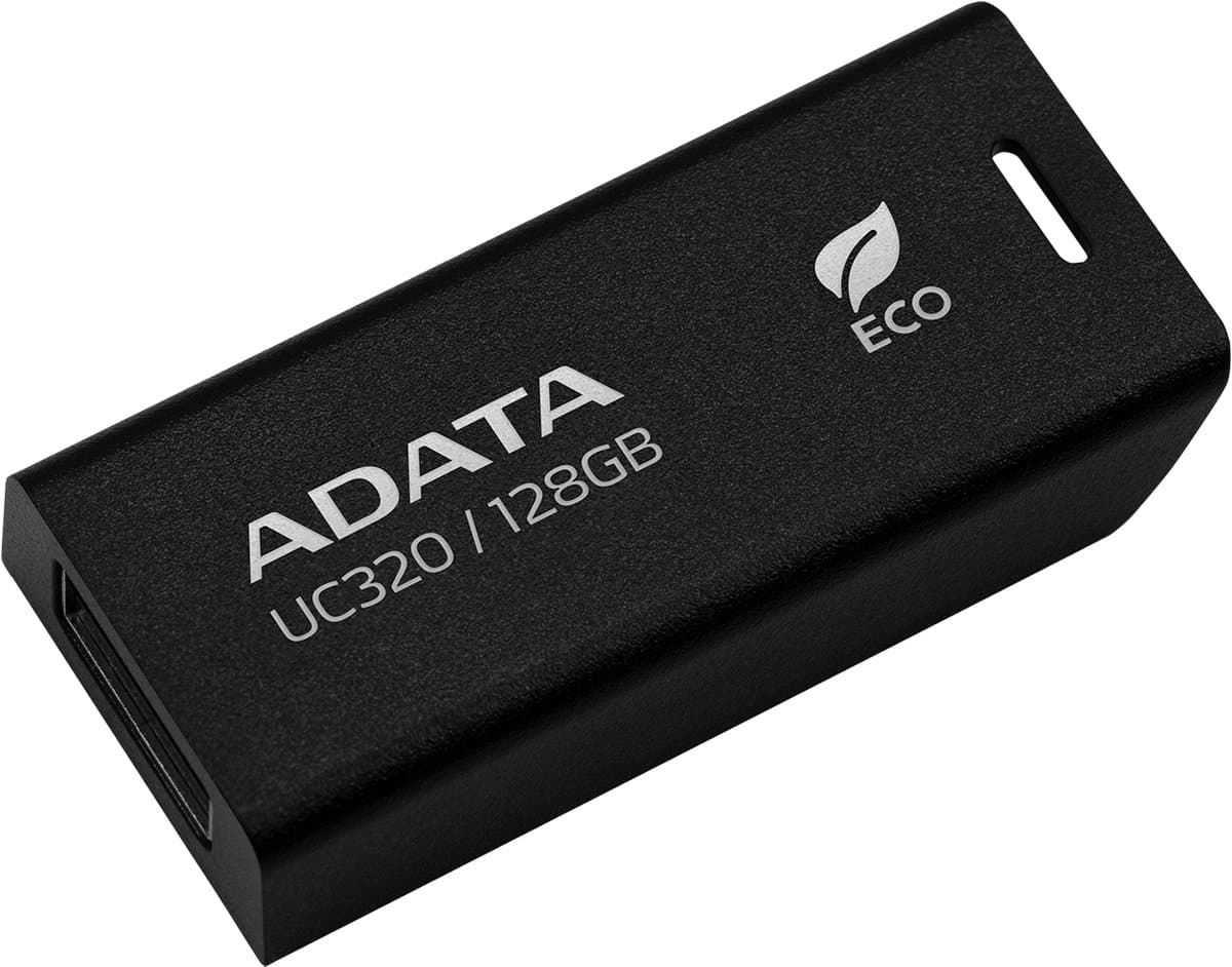 ADATA UC320 USB flash drive 128 GB USB Type-A 3.2 Gen 1 (3.1 Gen 1) Zwart