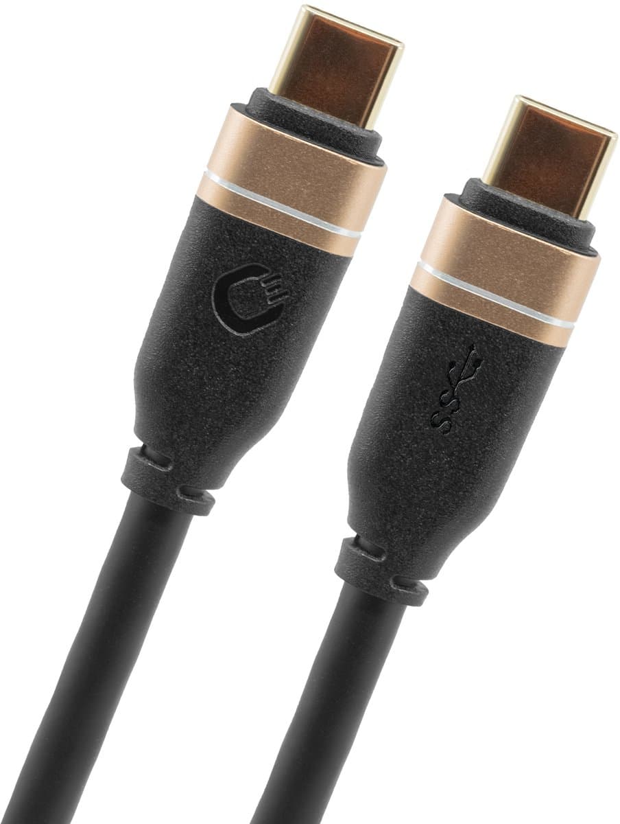 OEHLBACH 33202 USB-kabel USB 3.2 Gen 2x2 3 m USB C Zwart