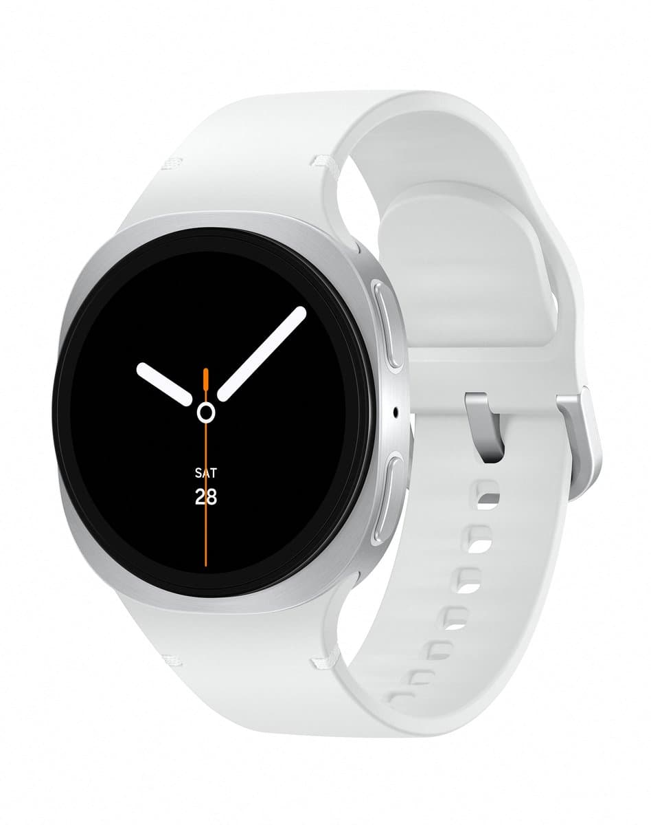 Samsung Galaxy Watch8 - smartwatch - 44mm - Zilverkleurig + 1 jaar extra garantie