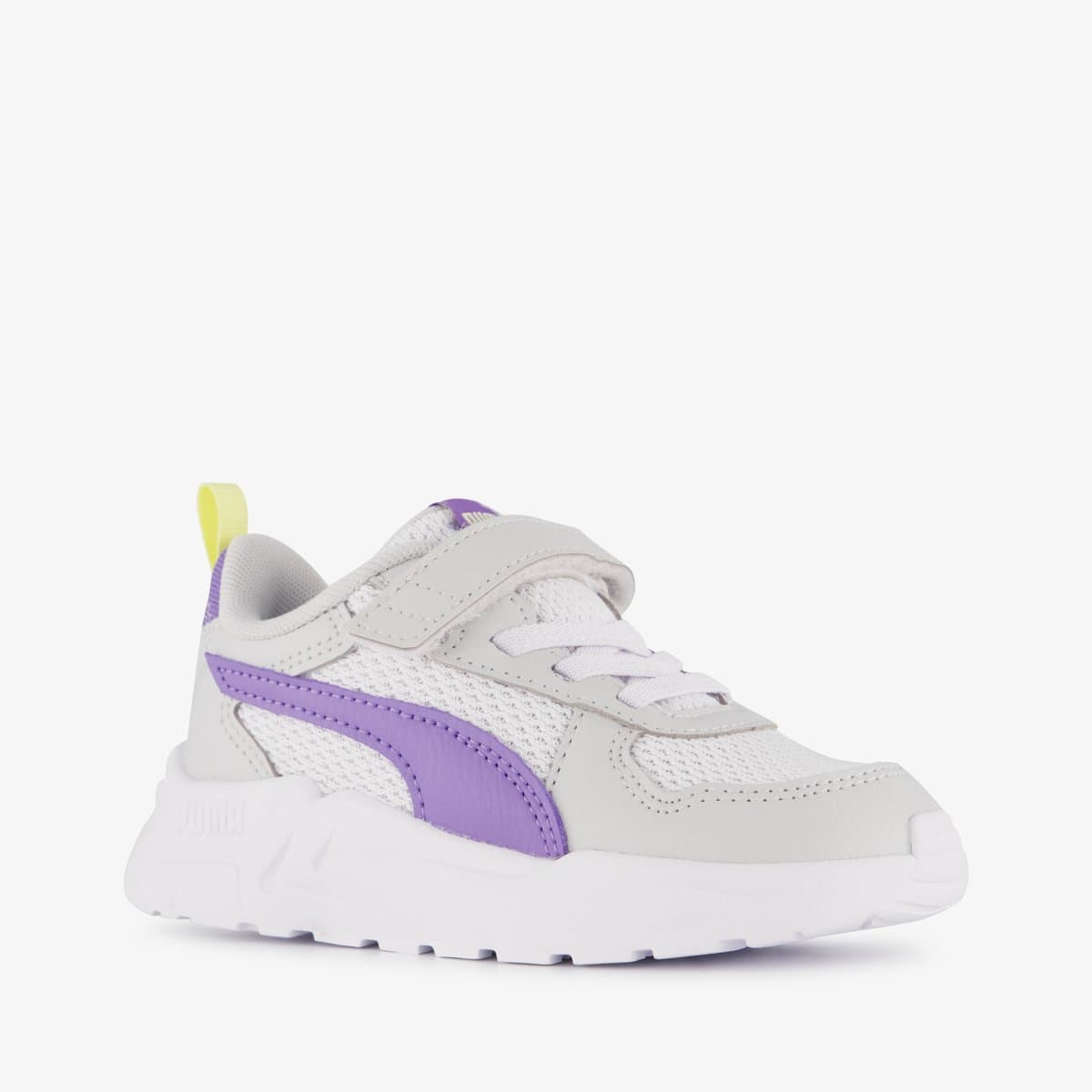 Puma Trinity Lite AC+ meisjes sneakers grijs paars