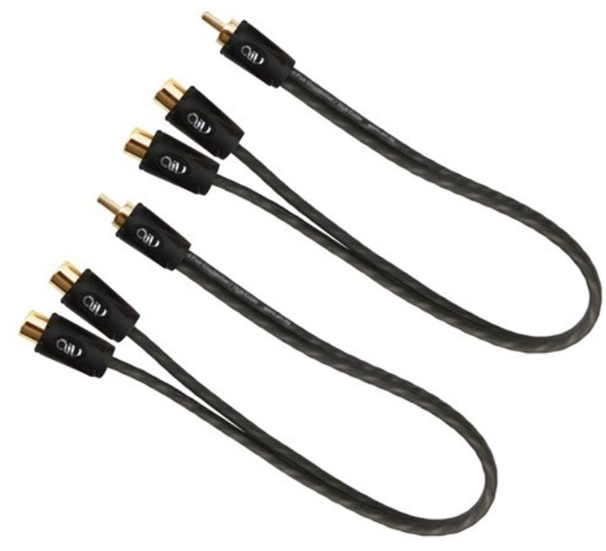 2x Y-Cinch kabel Cosmic 0,3m mannelijk naar 2 vrouwelijk