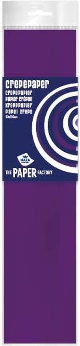 Crepe Papier Paars (20+ kleuren) - Crepepapier t.b.v. maken slingers / pompoms / bloemen etc. - Gekleurd Papier Knutselen - Knutselpapier - Crepe Papier Paars