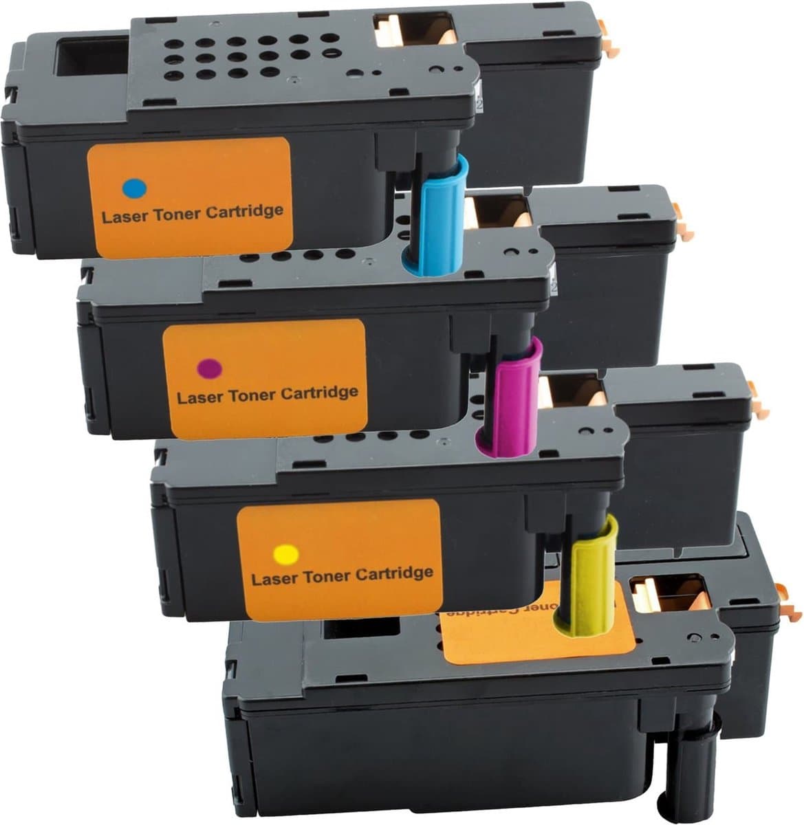 Huismerk geschikt voor Xerox Phaser 6020 - 6022 - WorkCentre 6025 - 6027 - Multipack 4 Toner cartridges