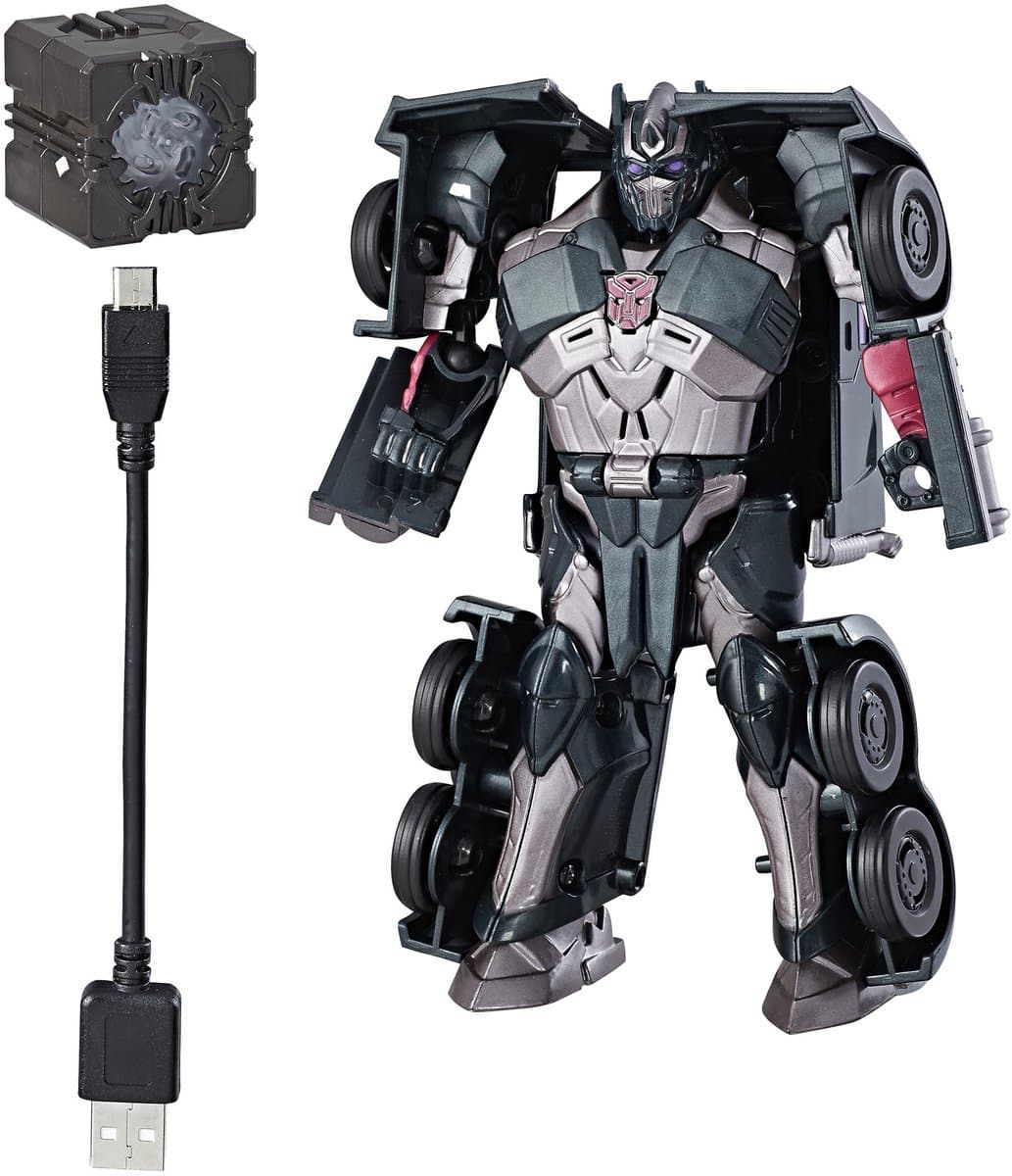 Transformers The Last Knight Shadow Spark Optimus Prime Power Cube Starter Pack