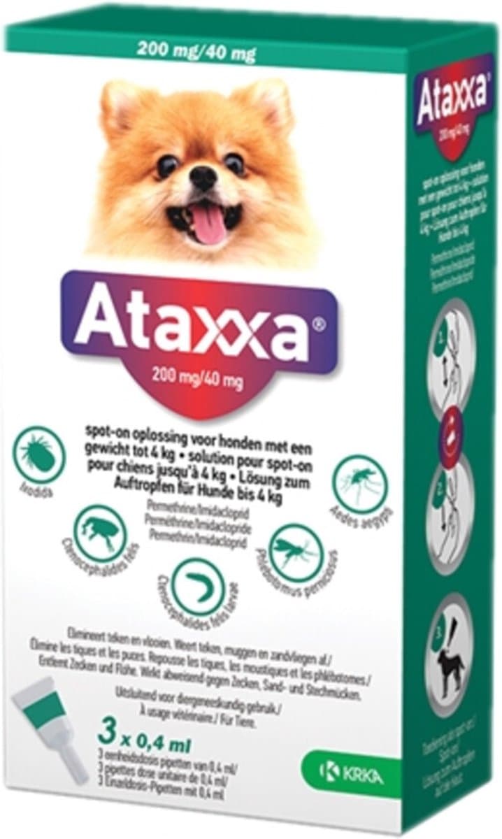 Krka Ataxxa Spot On Hond