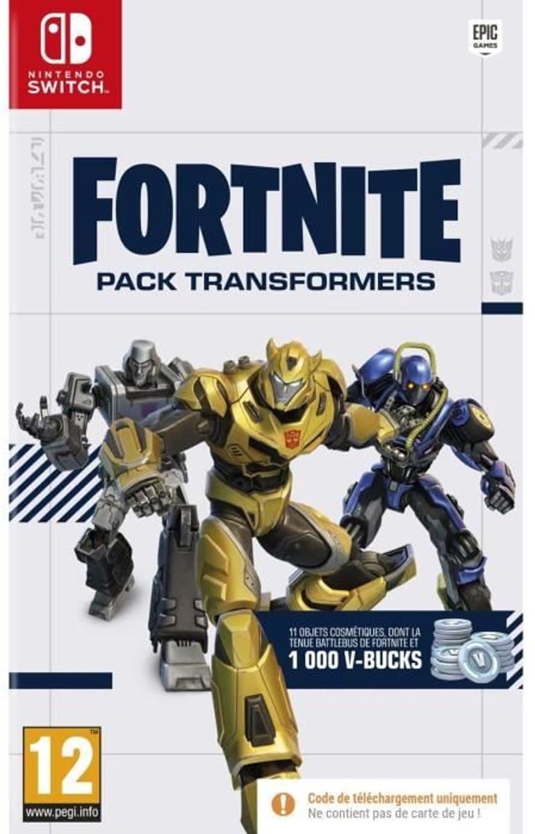 Fortnite Transformers Pack - Nintendo Switch