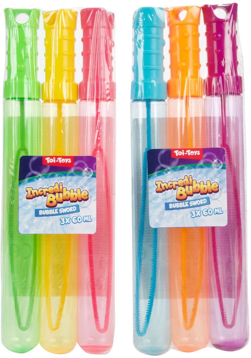 Incredibubble Bellenblaaszwaard 60ml, 3st.