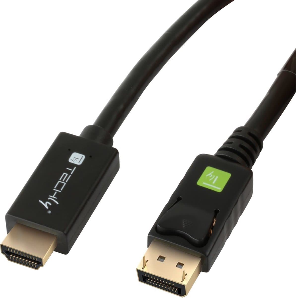 EFB Elektronik ICOC-DSP-H12-020 video kabel adapter 2 meter DisplayPort HDMI Type A (Standaard) Zwart