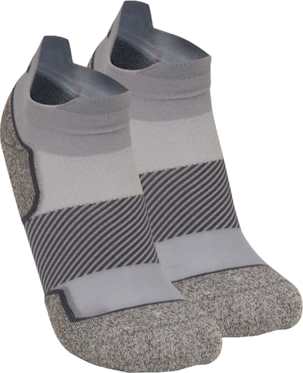 OS1st AC4 active comfort compressie sportsokken maat L (44-48) - grijs - ademend - verkoelend - temperatuur regulerend - antibacterieel – naadloos