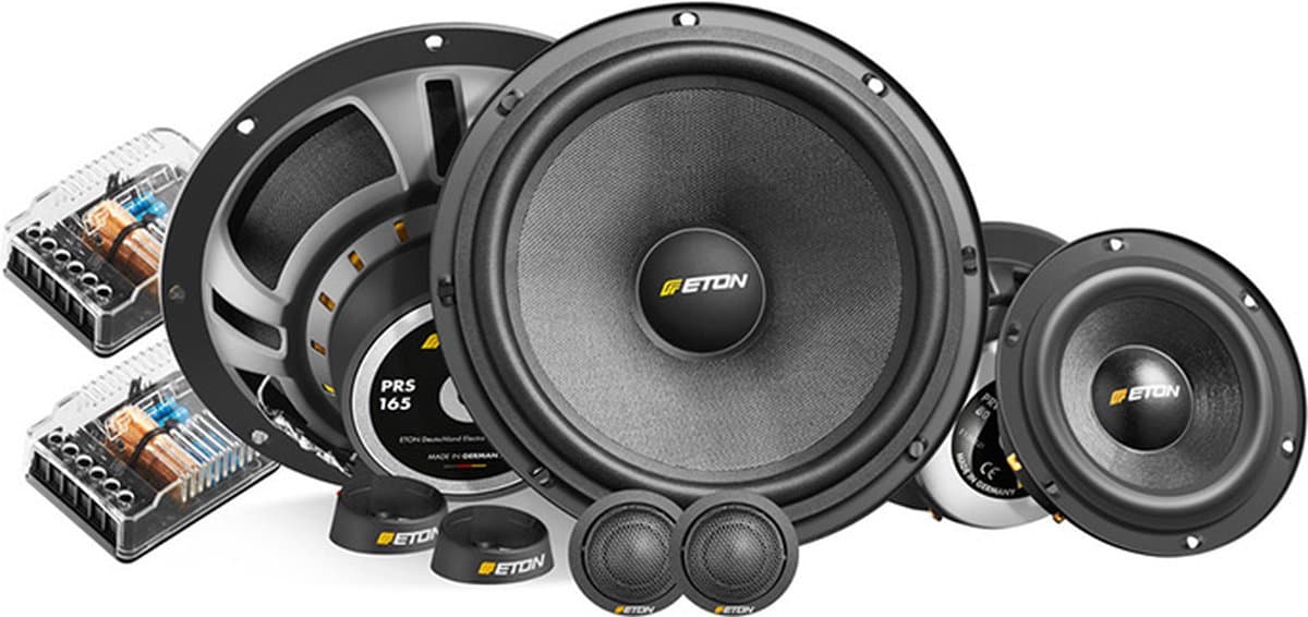 Eton PRS165.3 - Autospeakers - 3 weg composet - 16,5cm met 8cm midrange - 60 Watt RMS