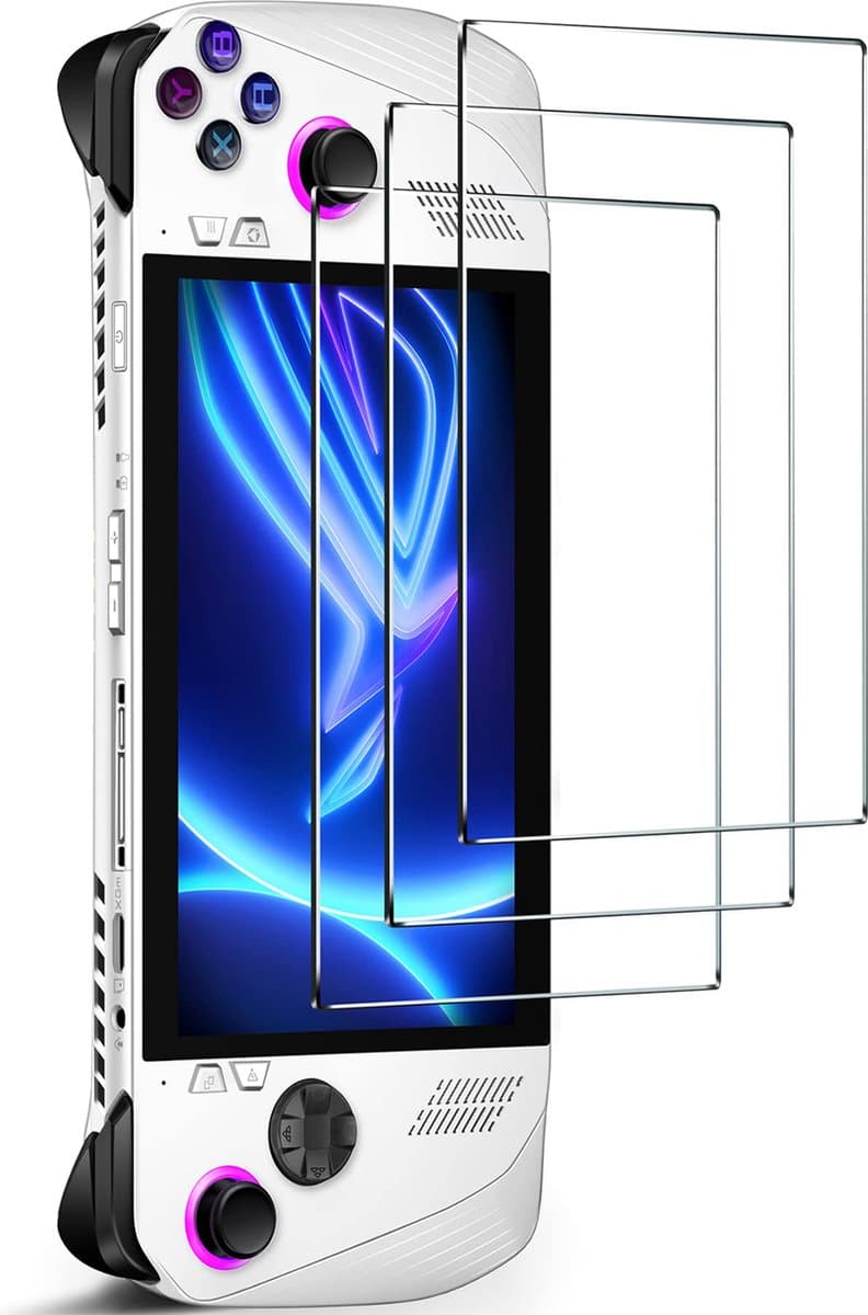 YONO Screen Protector Glas geschikt voor ASUS ROG Ally - Ryzen Z1 Extreme - 3 Stuks