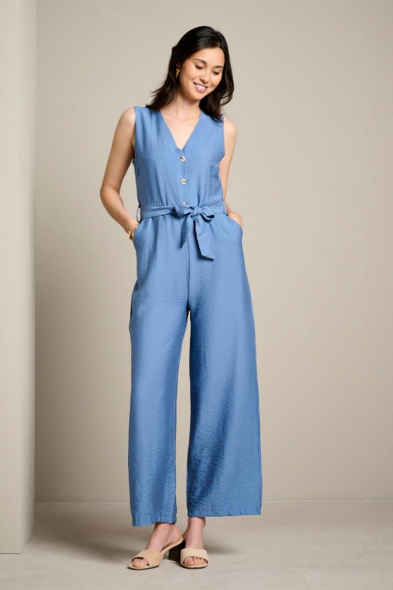 LolaLiza Jumpsuit P Costuni 06004763 1638 Blue Denim Dames Maat - W38
