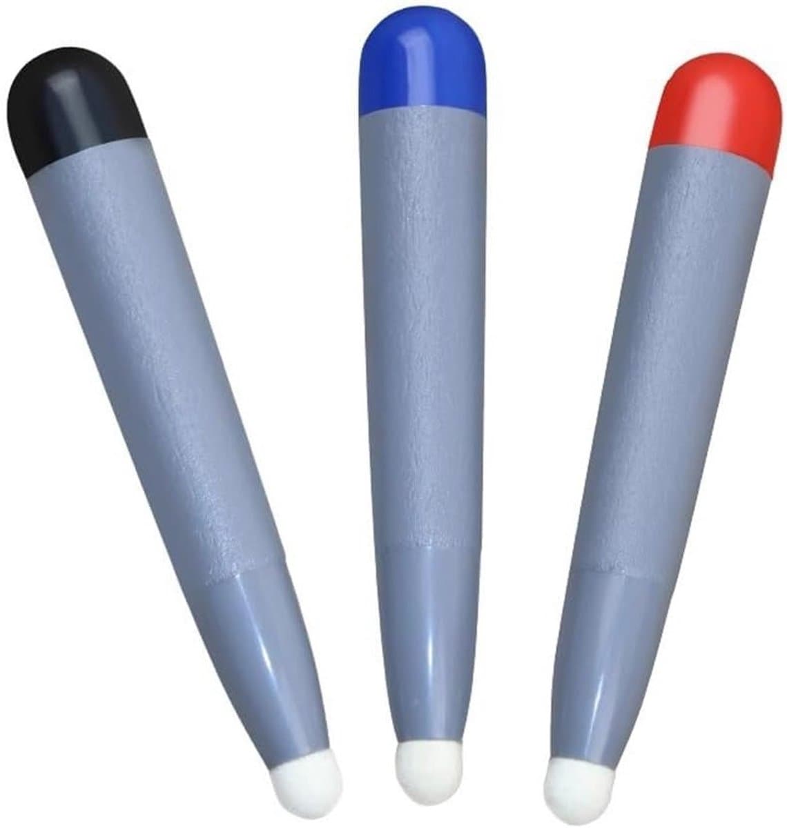 Set van 3 viltstiften voor interactief touchscreen whiteboard, precisie inktpennen voor tablets en slimme whiteboards