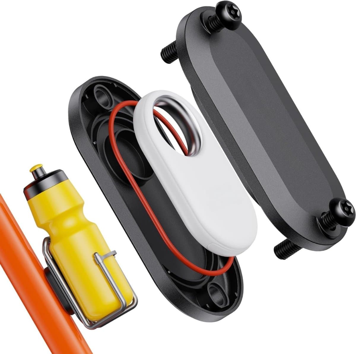 Quvo® GPS Tracker fiets - GPS Tracker - GPS Trackers - Zwart - ‎17cm x 7cm x 3cm