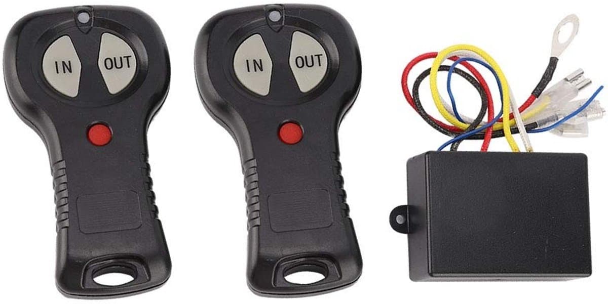 SPHProducts - Draadloze Controller - Universele Afstandsbediening - Automatisch Uitschakelen - Populaire Kleur - 12V Windbesturing - Geschikt voor Auto...