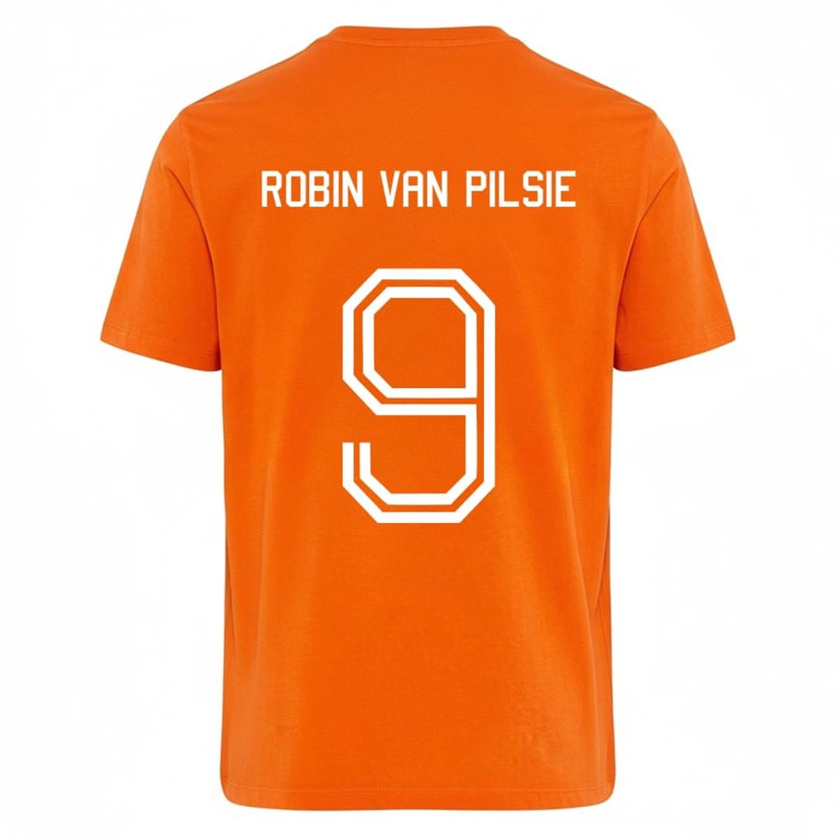 Oranje WK-EK T-shirt - Robin Van Pilsie S