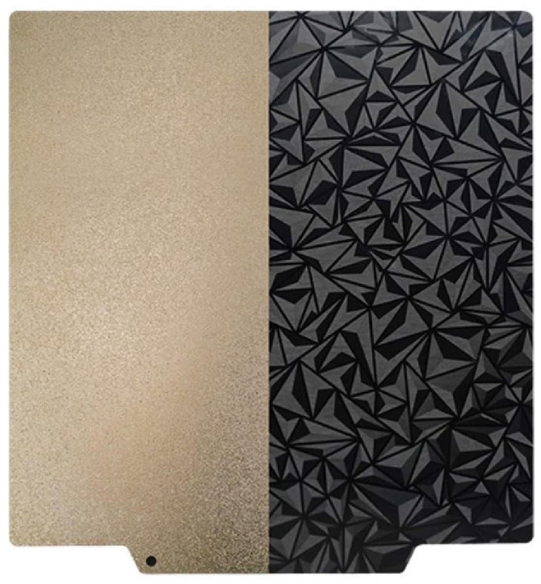 Dailygoods- Bouwplaat 250x250 Mm - Getextureerde PEI/Gladde PEO - Magnetische Basis - 3D-Printerplaatbed - Temperatuurbestendig tot 260 ℃ - Hoge Vlakheid - Printbed