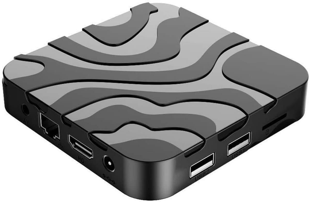 Smart TV Box - Media Speler - Streaming Films - Android 12.0 Systeem - 4GB RAM 32GB ROM - Zwart